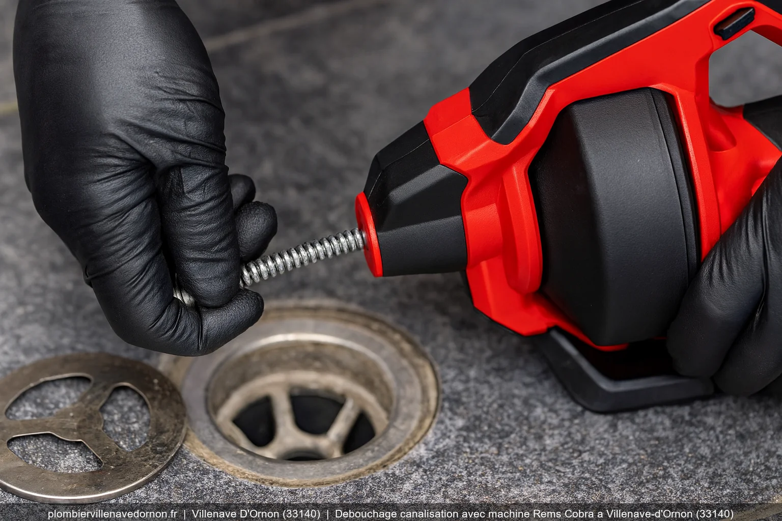 Debouchage Canalisation Rems Villenave Dornon 33140 - Plombier Villenave-d'Ornon (33140) | plombiervillenavedornon.fr