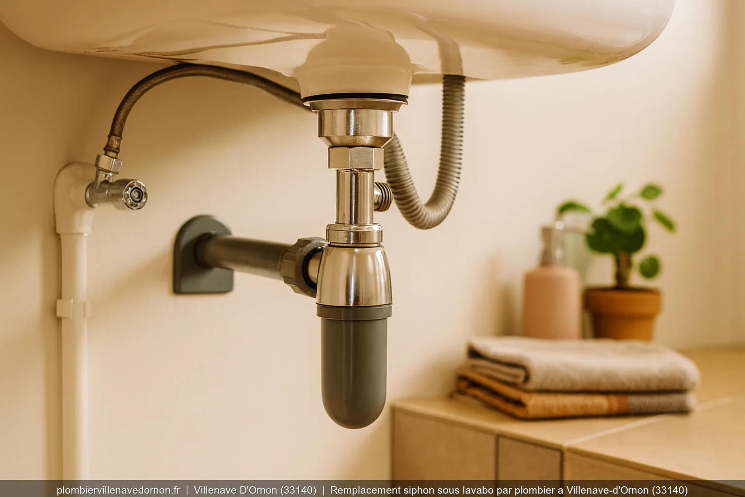 Remplacement Siphon Villenave Dornon 33140 - Plombier Villenave-d'Ornon (33140) | plombiervillenavedornon.fr